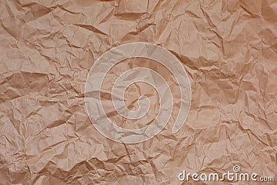 Texture of crumpled paper. Stock Photo