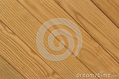 Texture of Diagonal Brown Wooden Bars for Background Stock Photo