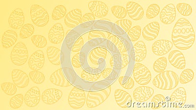 The texture of the Easter eggs Vector Illustration