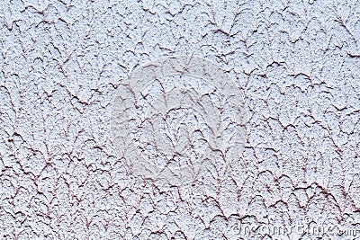 The texture of the facade of the wall. Putty close-up, very grainy. Stock photo of the front wall Stock Photo