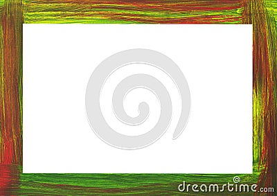 Texture frame paint stripes brush sunset bright abstract background print art design Stock Photo