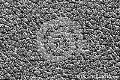 Texture friable leather of black color Stock Photo