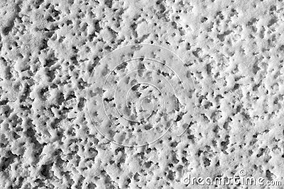 Texture of friable white snow Stock Photo