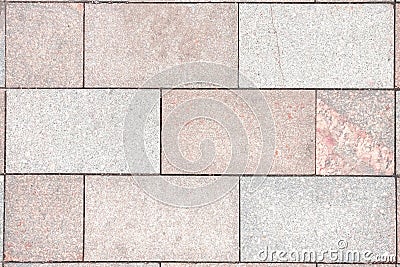 Texture of large blocks of stone tile Stock Photo