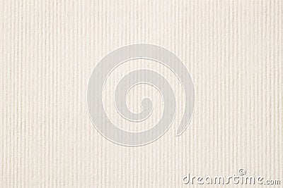 Texture of light cream in a strip paper, gentle shade for watercolor and artwork. Modern background, backdrop, substrate Stock Photo