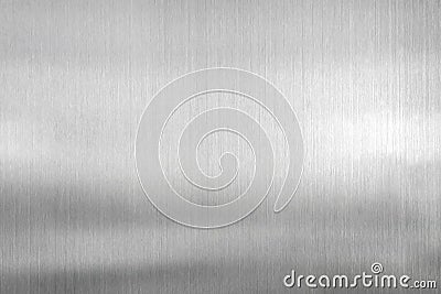 texture metal background of brushed steel plate Stock Photo