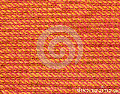 Texture of multi colors fabric with regular pattern used as background Stock Photo