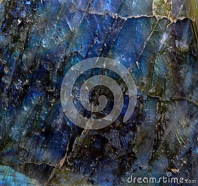 Texture of natural labradorite stone, as nice natural background Stock Photo