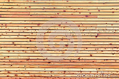 Texture of natural wooden lining Stock Photo