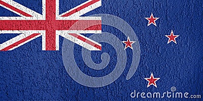 New Zeland flag texture Stock Photo