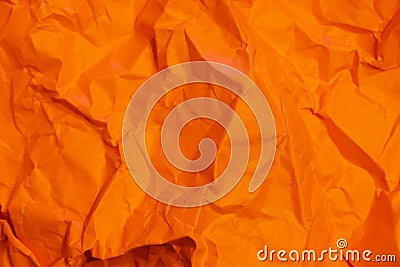 Texture of crumpled sheet of paper as background Stock Photo