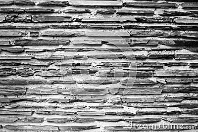 Texture of a outdoor stone wall. Stock Photo