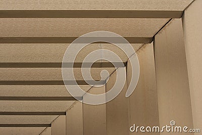 Texture of outdoor wooden frame. Stock Photo