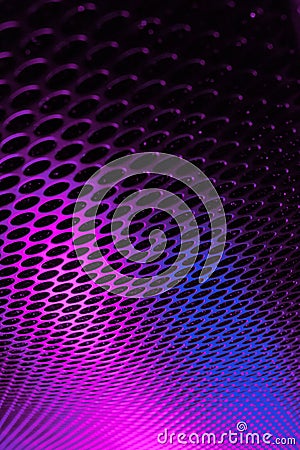 Texture with oval circles of pink and blue color Stock Photo