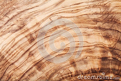 Texture or pattern of olive wood board. Natural background. Stock Photo