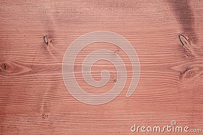 Texture pattern of wide wood batten with cherry wood stain Stock Photo