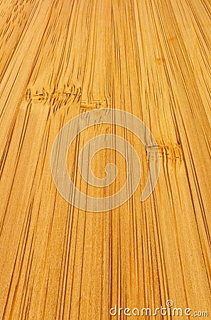 Texture of a piece of timber bamboo Stock Photo