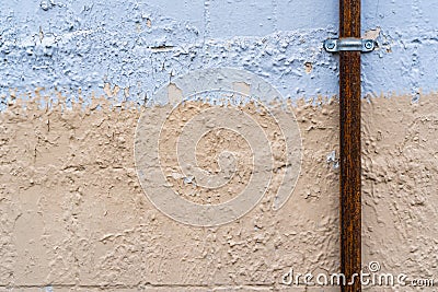 Texture of pilled front oil paint, stock photo Stock Photo