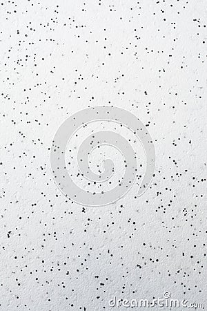 Texture polyester foam consisting of white and black balls Stock Photo