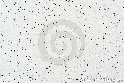 Texture polyester foam consisting of white and black balls Stock Photo