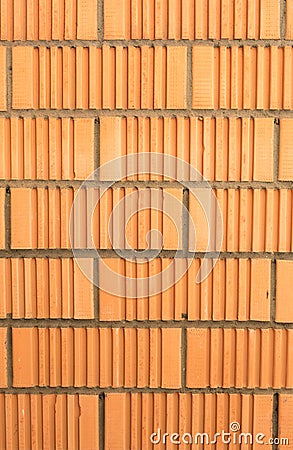 Texture red brick Stock Photo