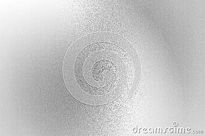 Texture of reflection on rough white metallic wall, abstract background Stock Photo