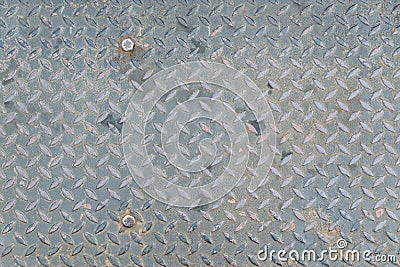 Texture of retro steel plate Stock Photo