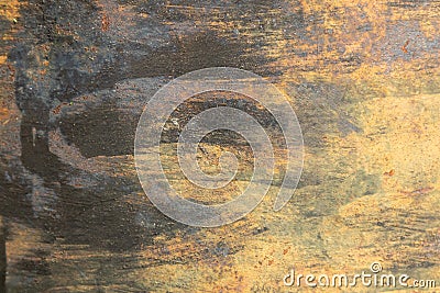 the texture of a rusty barrel close-up Stock Photo