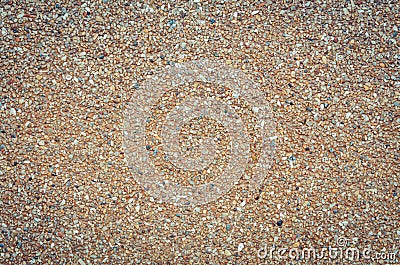 The texture of the Sand wash, exposed aggregate finish flooring backgrounds, non-slip Stock Photo