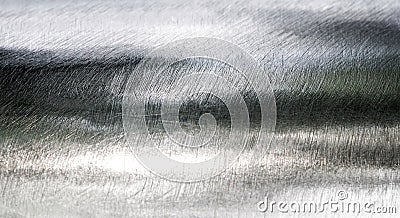 Texture of scratch surface stainless steel round bar Stock Photo