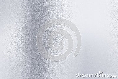 Texture of scratches on old white metallic floor, abstract background Stock Photo