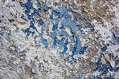 Texture shabby old wall background with shabby old paint Stock Photo