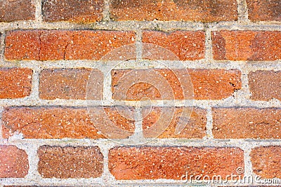 Texture of some bricks in a reddish finish Stock Photo