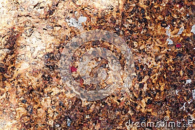 Texture of stone, vintage color tone Stock Photo