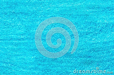 Texture of surface covered by blue crayon. Abstract background Stock Photo