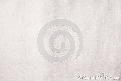 Texture of a thin denim white fabric Stock Photo