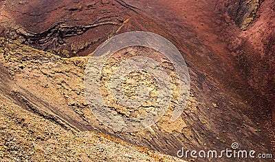 Texture of volcan Stock Photo