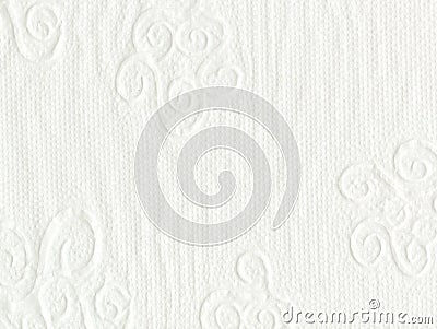 Texture of white tissue paper, background or texture. Stock Photo