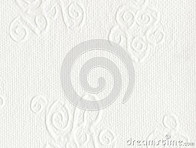 Texture of white tissue paper, background or texture. Stock Photo