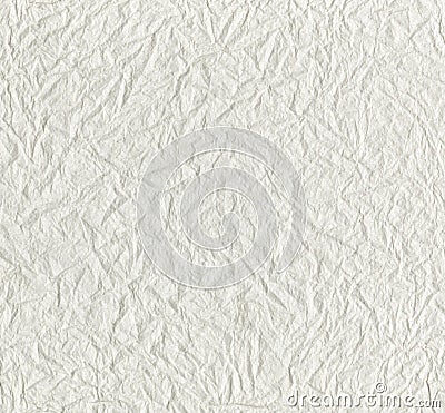 Texture of white tissue paper, background or texture. White textured WC crumpled paper with a wavy pattern. Stock Photo