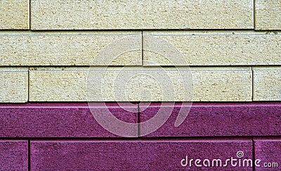 Texture of white and violet decorative tiles in form Stock Photo