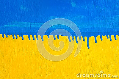 Texture Wood Blue Yellow Background Color Stock Photo