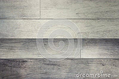 Texture of wooden horizontal stripes. Background natural wood, flooring gray. Stock Photo