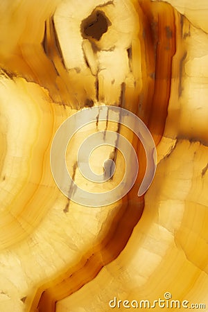 Texture of yellow onyx stone Stock Photo