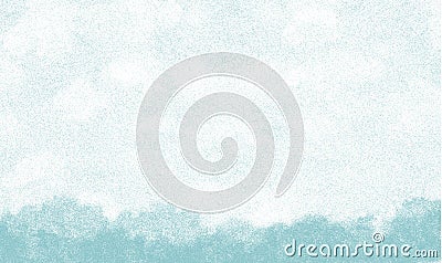 Sky scape sky with clouds horizon background painting Stock Photo