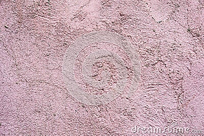 Textured background The outer surface of the wall of a residential house is plastered. Rough texture fancy patterns of Stock Photo