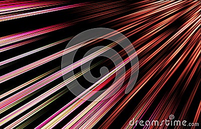 Textured background of wavy color stripes. Beautiful image. Stock Photo