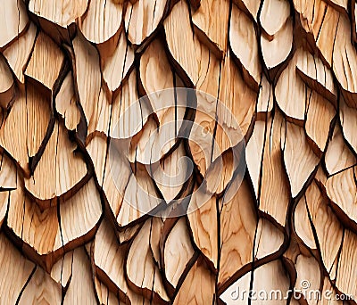 Textured brown tree trunk pattern Stock Photo