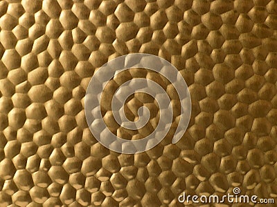 Textured Gold Metallic Surface Stock Photo
