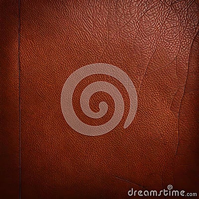 Textured leather material - ai generated image Stock Photo